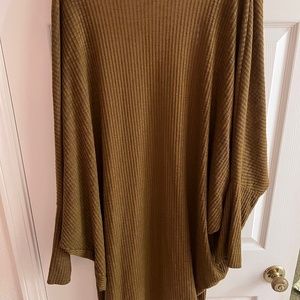 Brown cardigan
